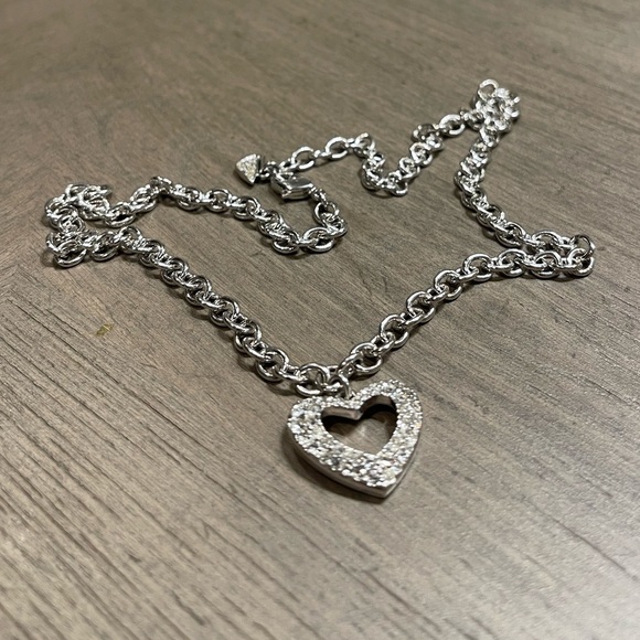 Swarovski 18” Heart Pendant Necklace - Picture 4 of 6